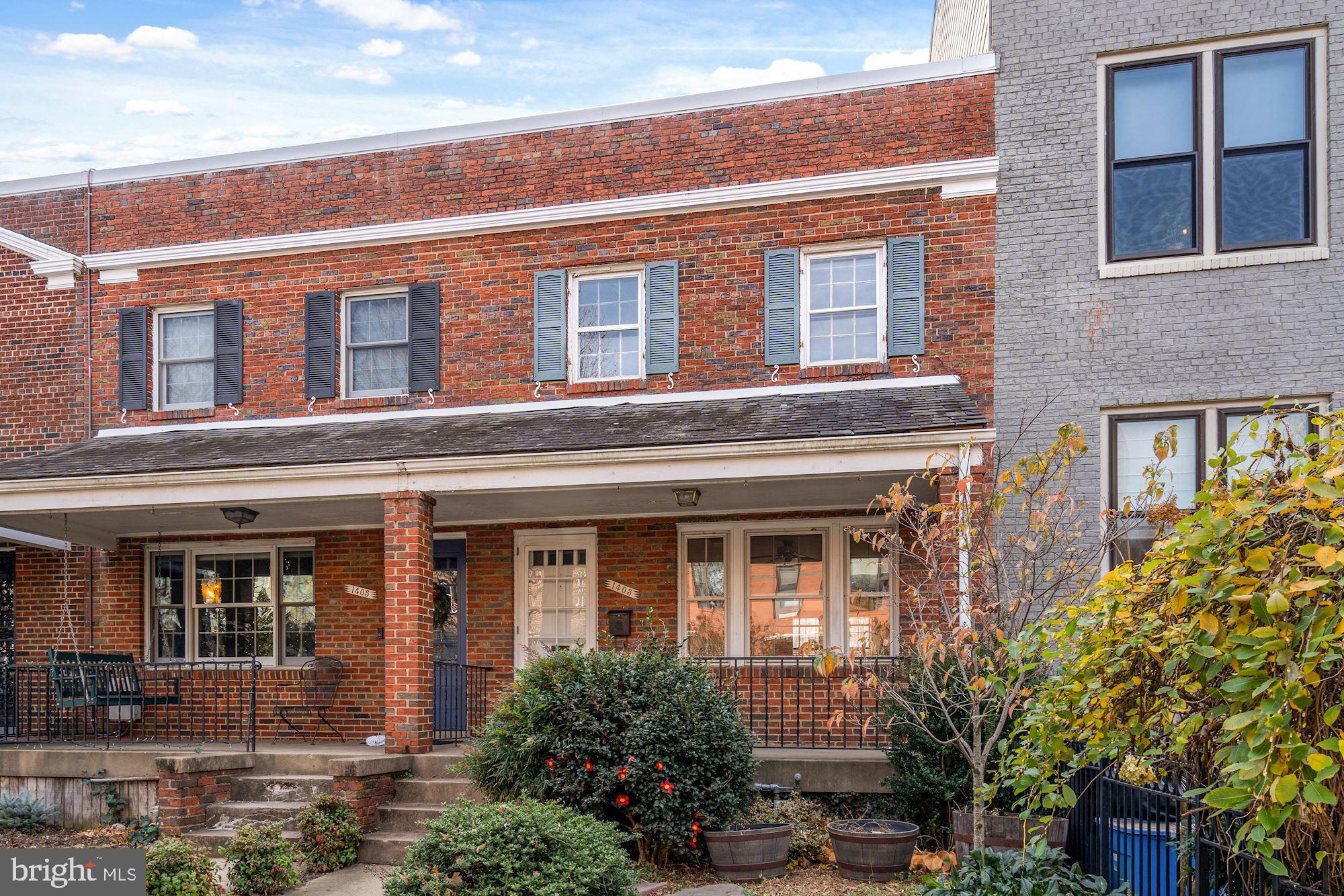 1403 K Street Southeast Washington, DC 20003 - Photo 41 of 74 front view of a brick house