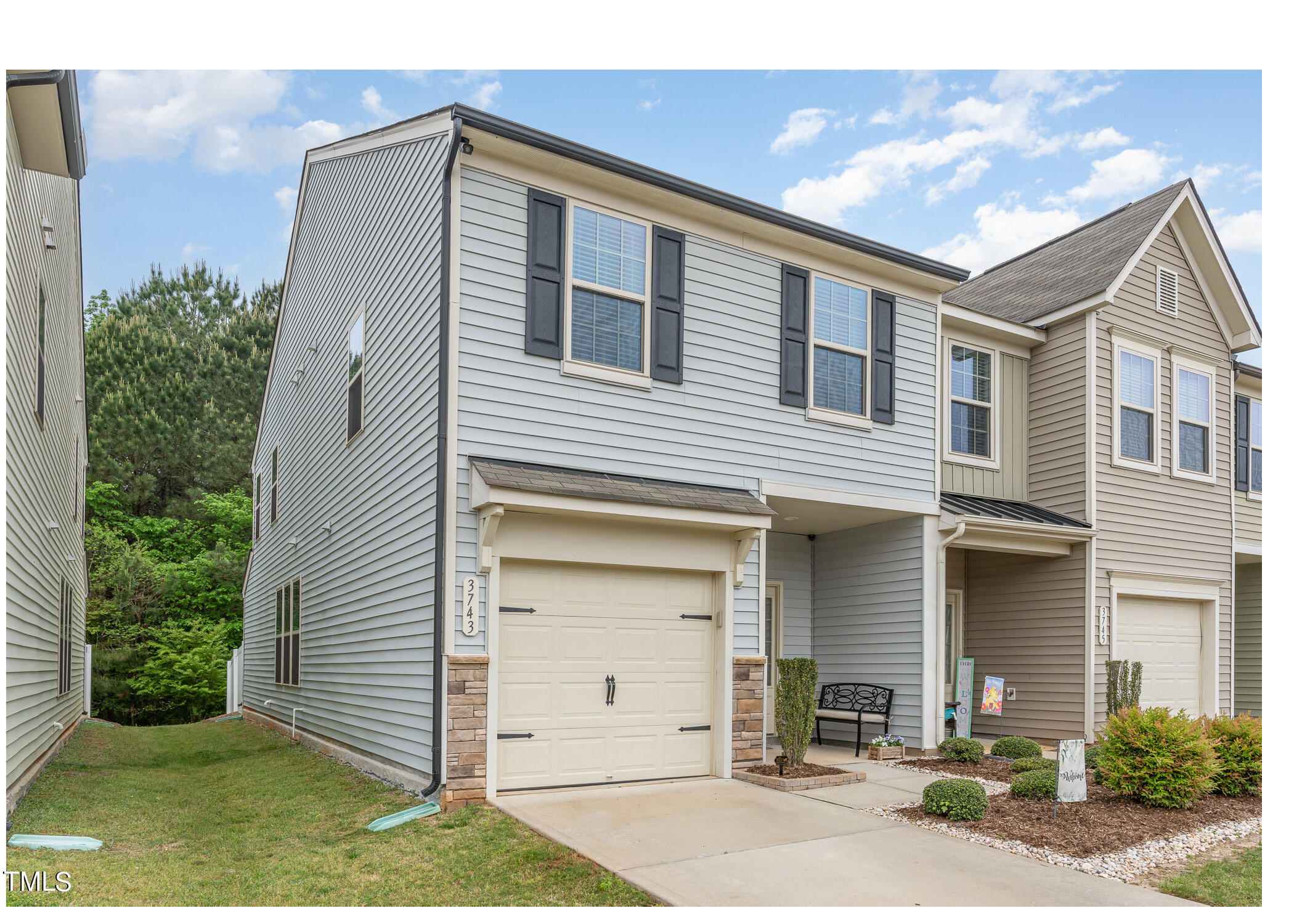 3743 Landshire View Lane Raleigh, NC 27616 - Photo 3 of 28 a front view of a house with a yard