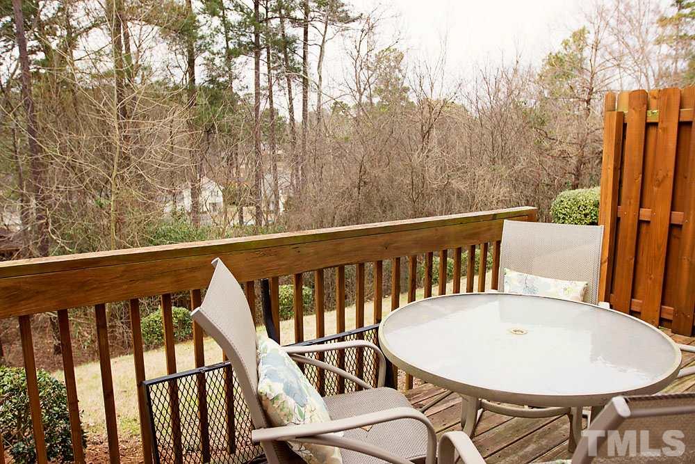 3537 Londonville Lane Raleigh, NC 27604 - Photo 18 of 21 a view of a chairs and table in the balcony