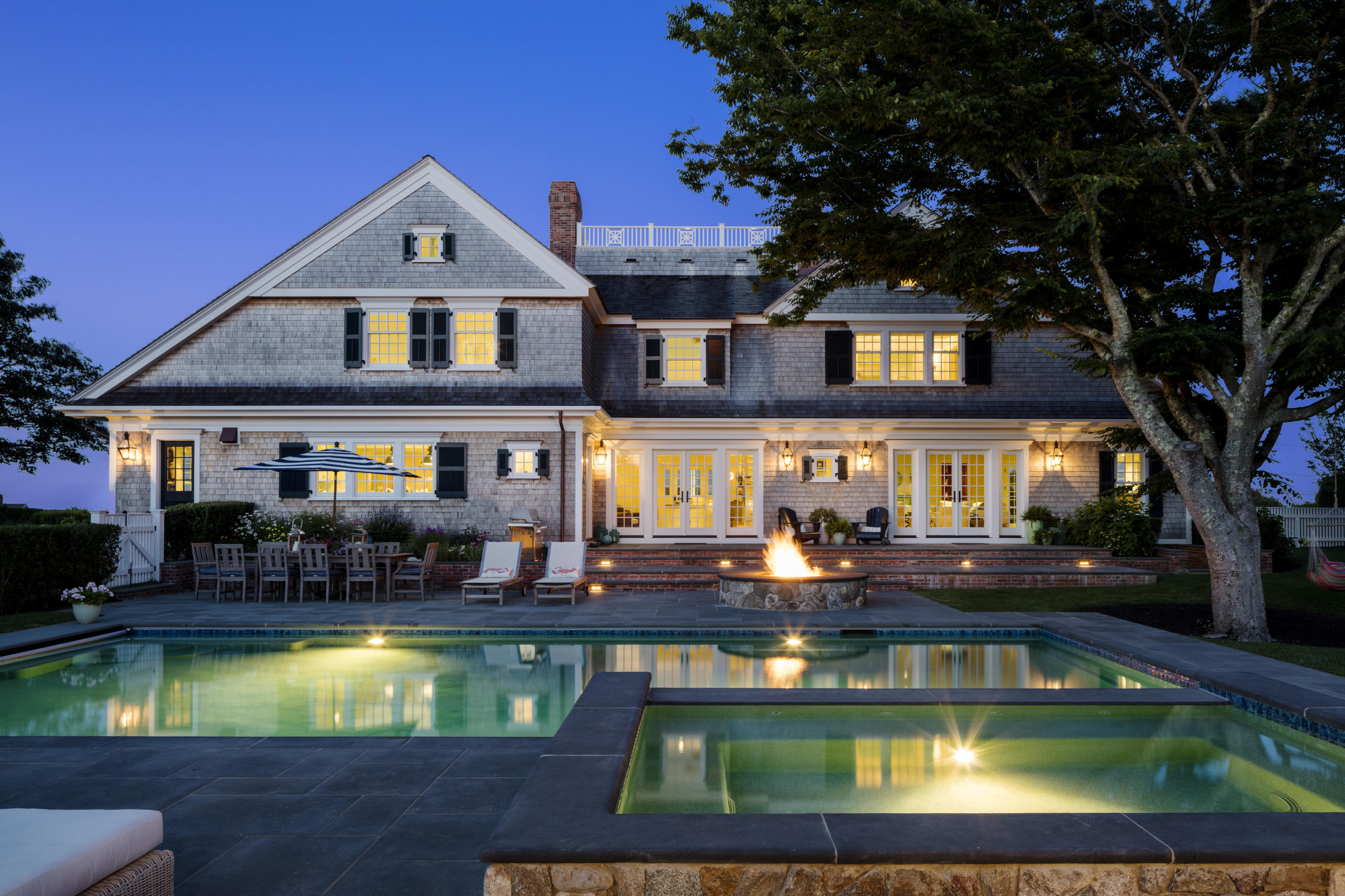 103 Shore Road Chatham, MA 02633 - Photo 31 of 32 a view of a house with swimming pool