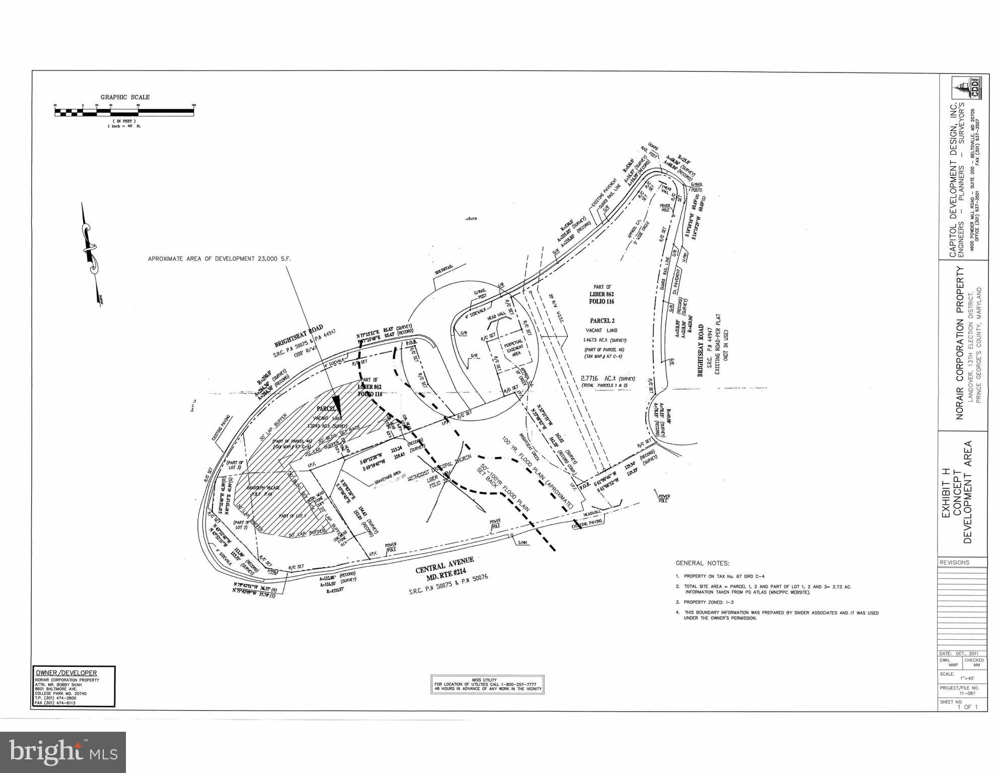 Central Avenue Landover, MD 20785 - Photo 4 of 4 a black and white photo of a picture