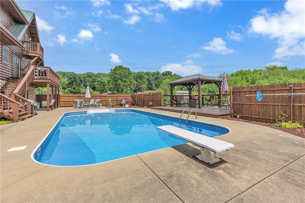 303 Sharon Grange Road Aliquippa, PA 15001 - Photo 36 of 50 Not much I can say about this! Large inground pool with so much space around for sun tanning or just relaxing.
