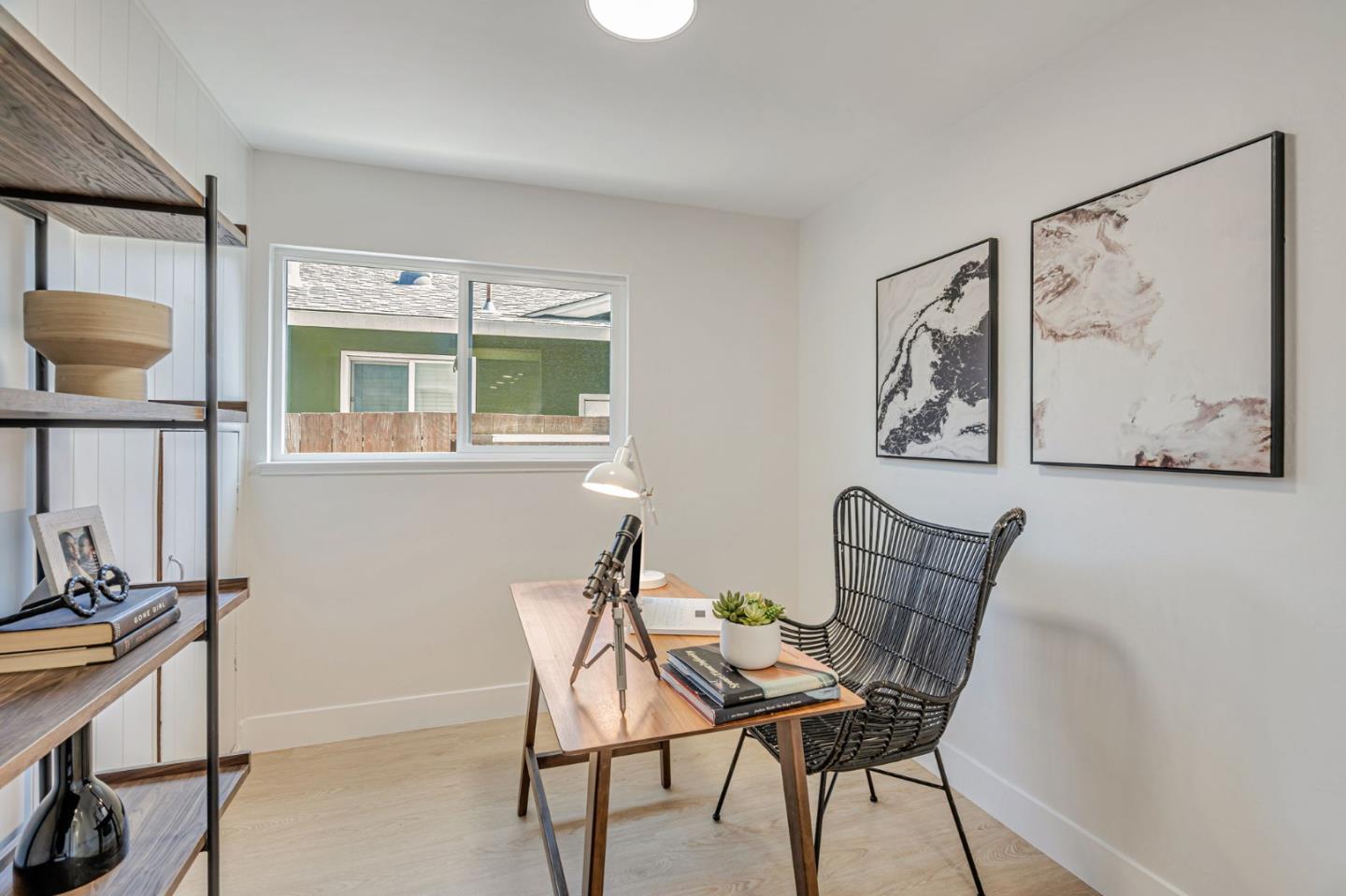 1069 Linda Drive Campbell, CA 95008 - Photo 13 of 39 a view of a workspace with furniture and a window
