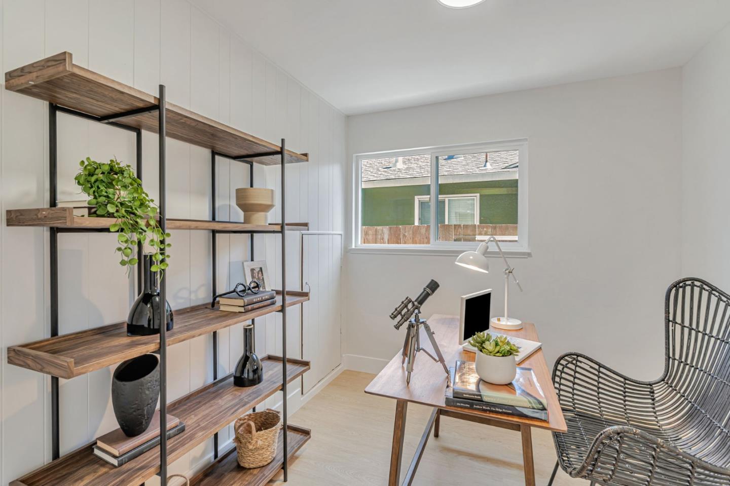 1069 Linda Drive Campbell, CA 95008 - Photo 14 of 39 a view of a workspace with furniture and a window