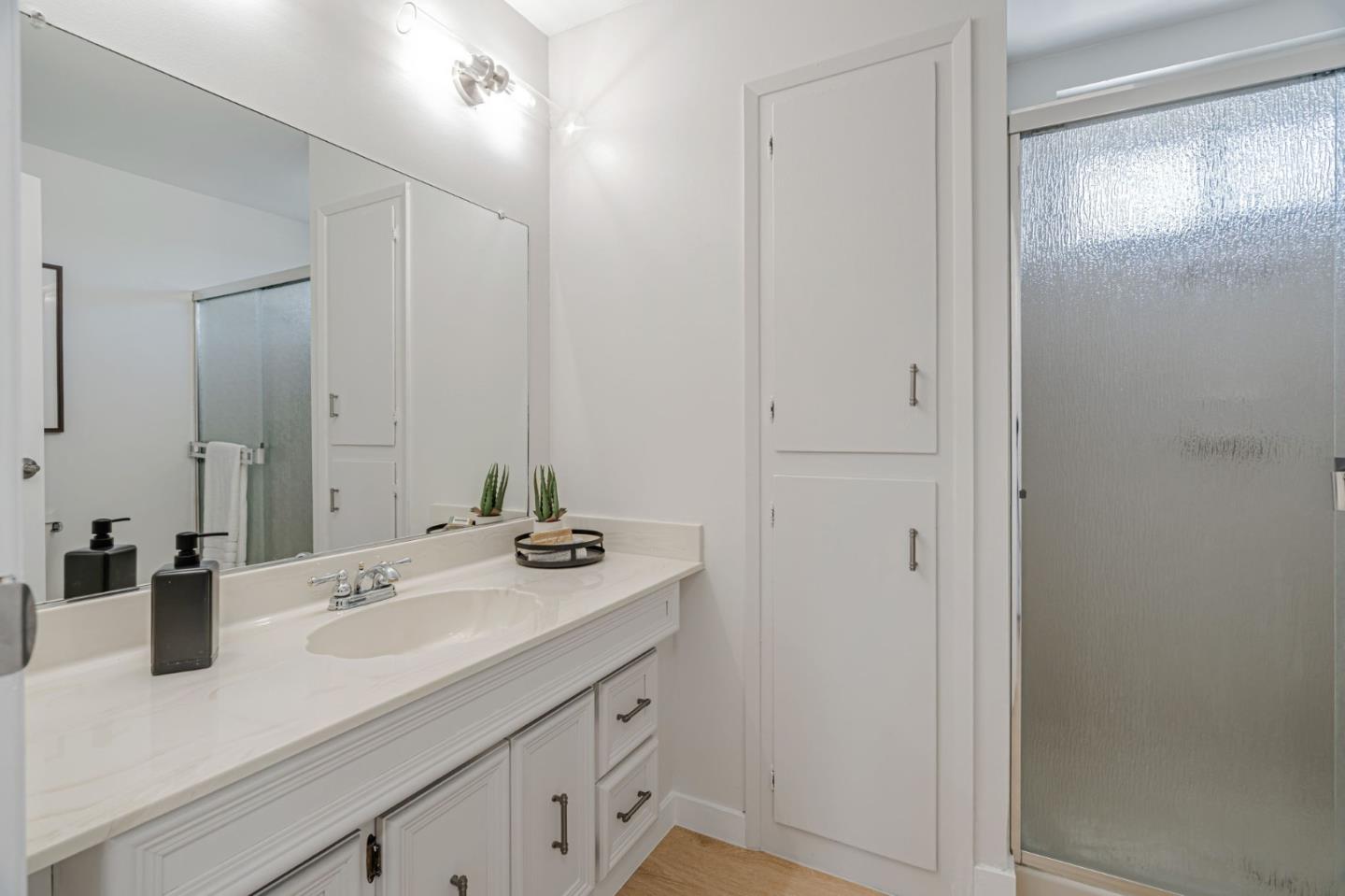1069 Linda Drive Campbell, CA 95008 - Photo 28 of 39 a bathroom with a sink and a mirror