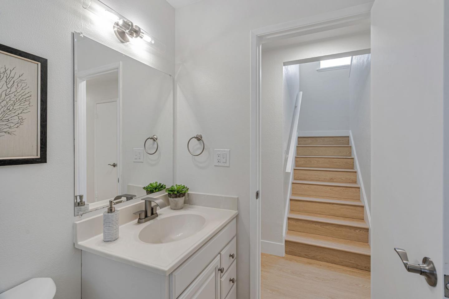 1069 Linda Drive Campbell, CA 95008 - Photo 31 of 39 a bathroom with a sink and a mirror