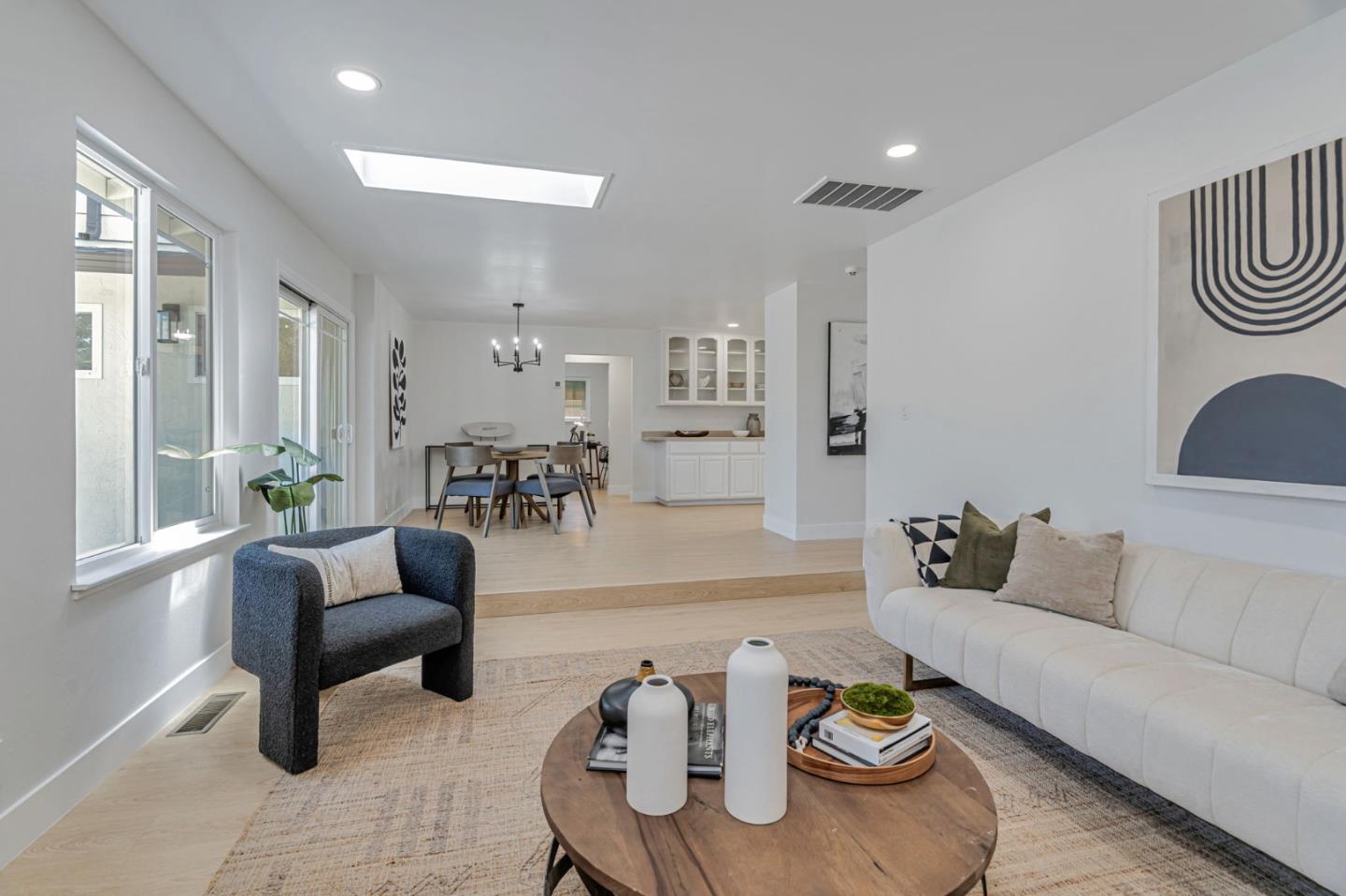 1069 Linda Drive Campbell, CA 95008 - Photo 7 of 39 a living room with furniture and wooden floor