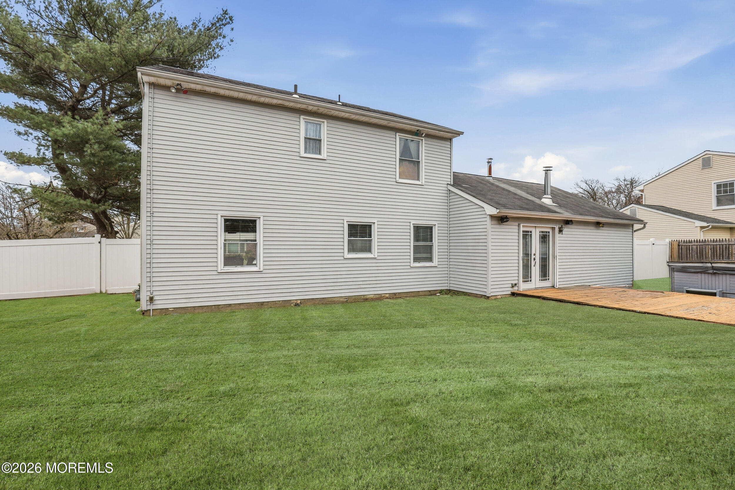 1 Mimi Lane Howell, NJ 07731 - Photo 25 of 26 a view of a backyard with a garden