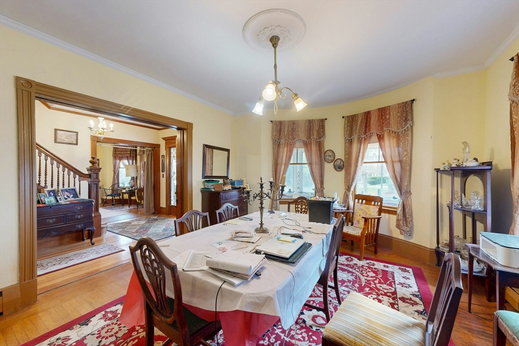 264 Court Road Winthrop, MA 02152 - Photo 6 of 26 a view of a dining room with furniture window and wooden floor