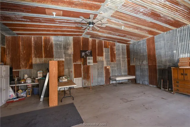 a view of storage and utility room