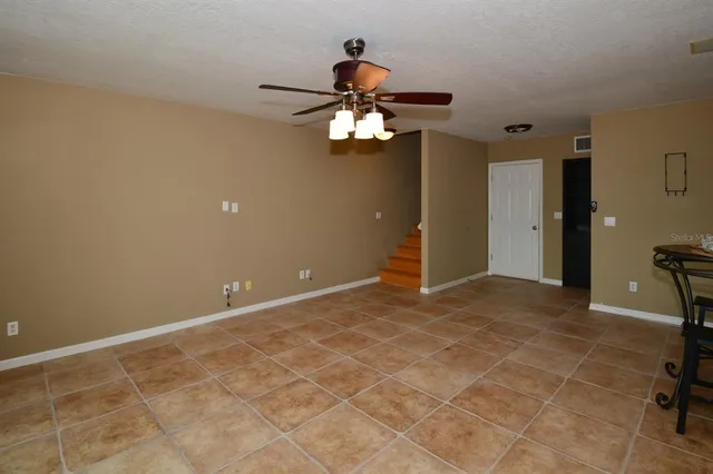 a view of a lake in a house