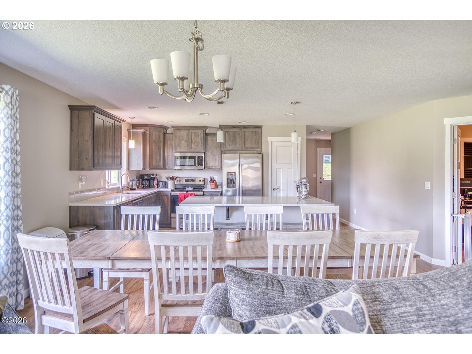 33803 Highway 22 Hebo, OR 97122 - Photo 11 of 40 a view of a dining room with furniture