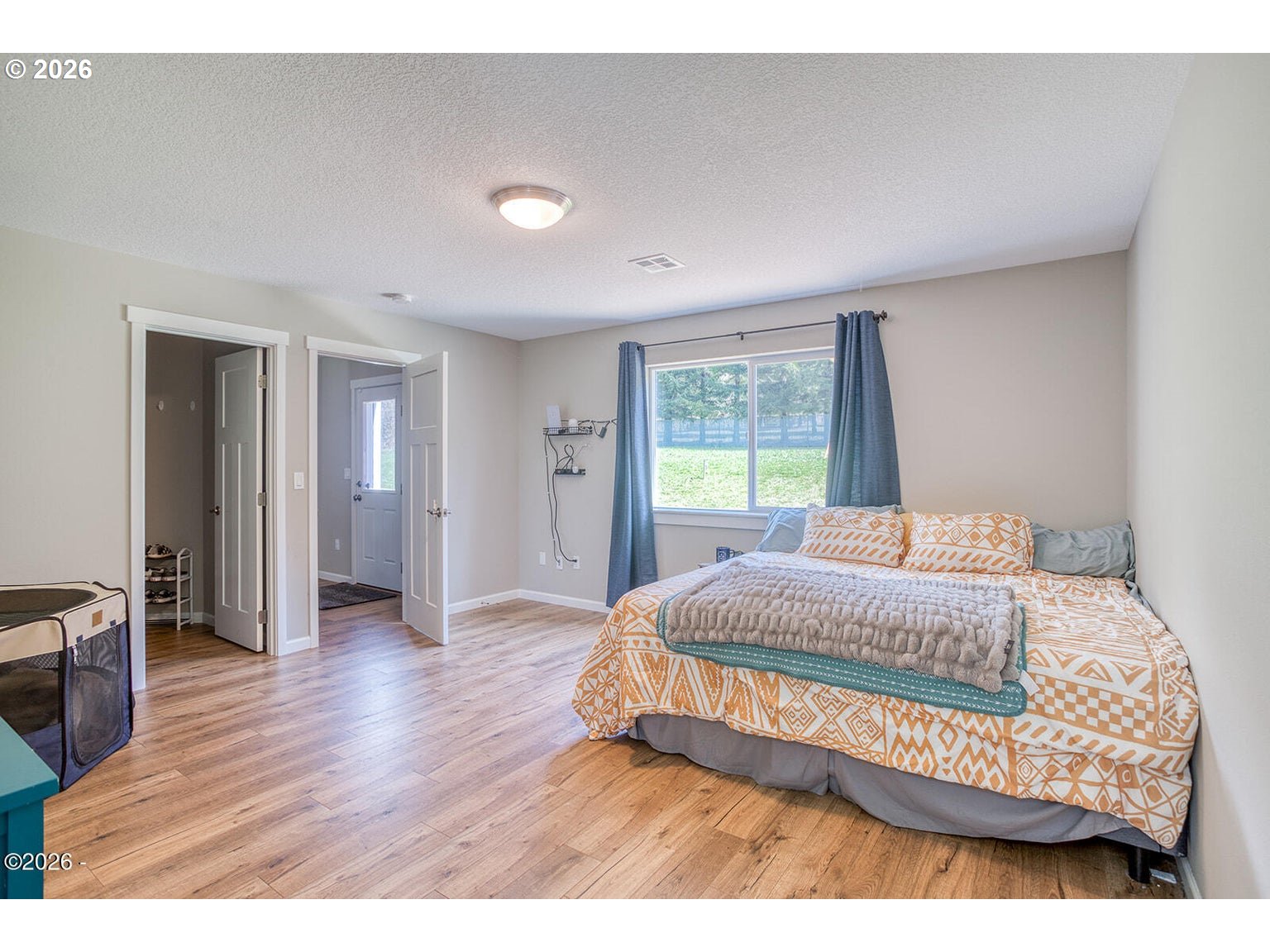33803 Highway 22 Hebo, OR 97122 - Photo 18 of 40 a bedroom with a bed and a window