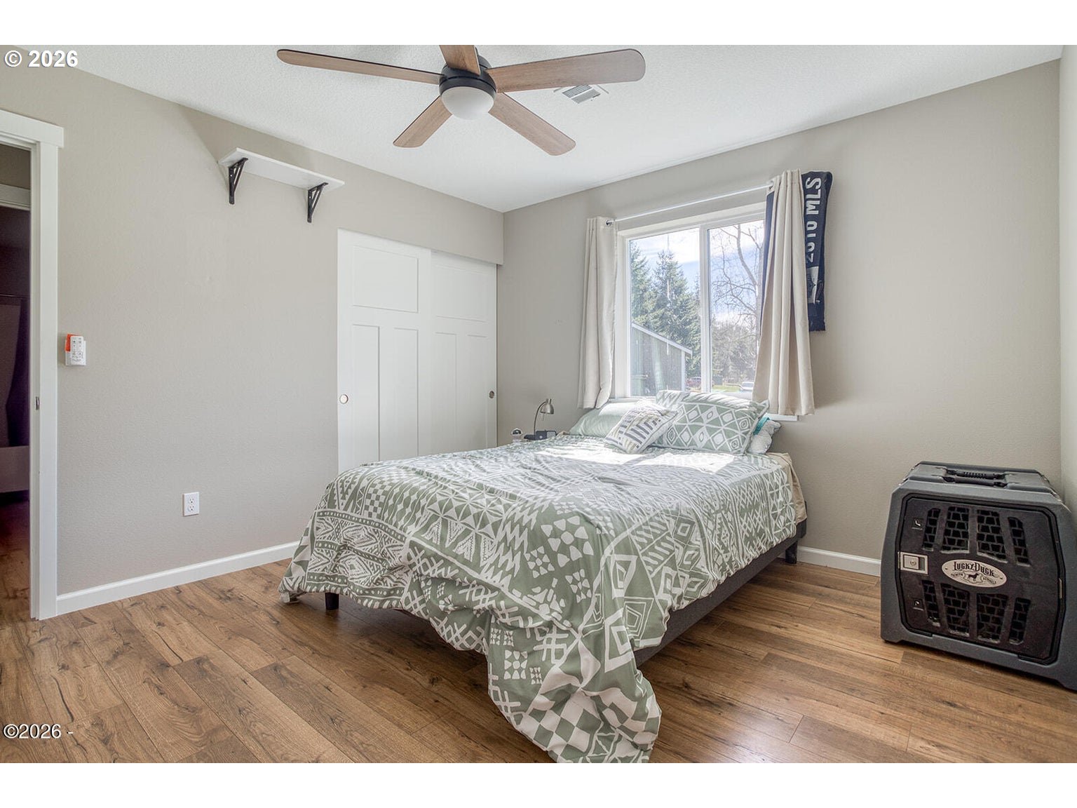 33803 Highway 22 Hebo, OR 97122 - Photo 23 of 40 a bedroom with a bed window and a table