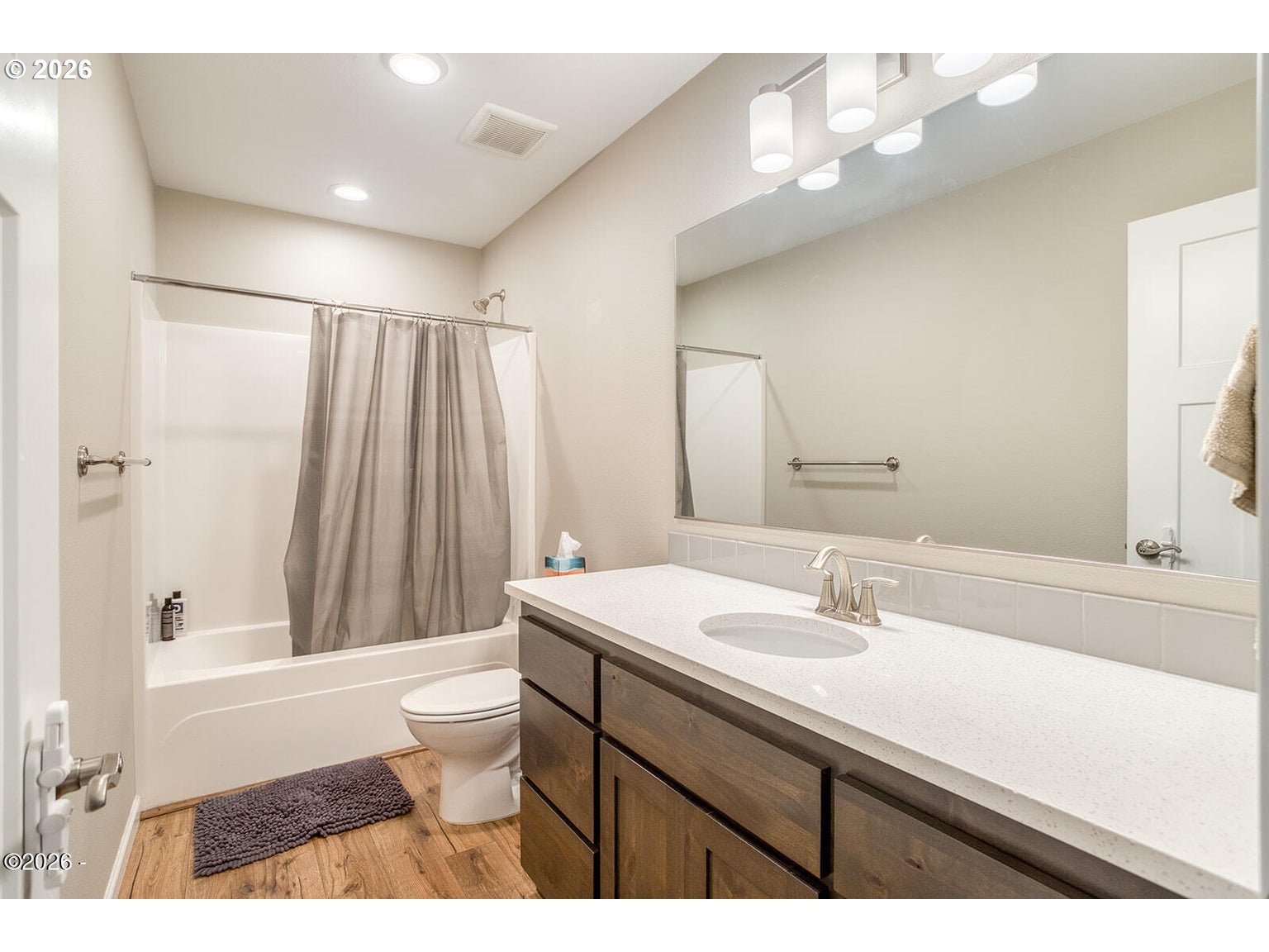 33803 Highway 22 Hebo, OR 97122 - Photo 28 of 40 a bathroom with a sink a toilet and shower