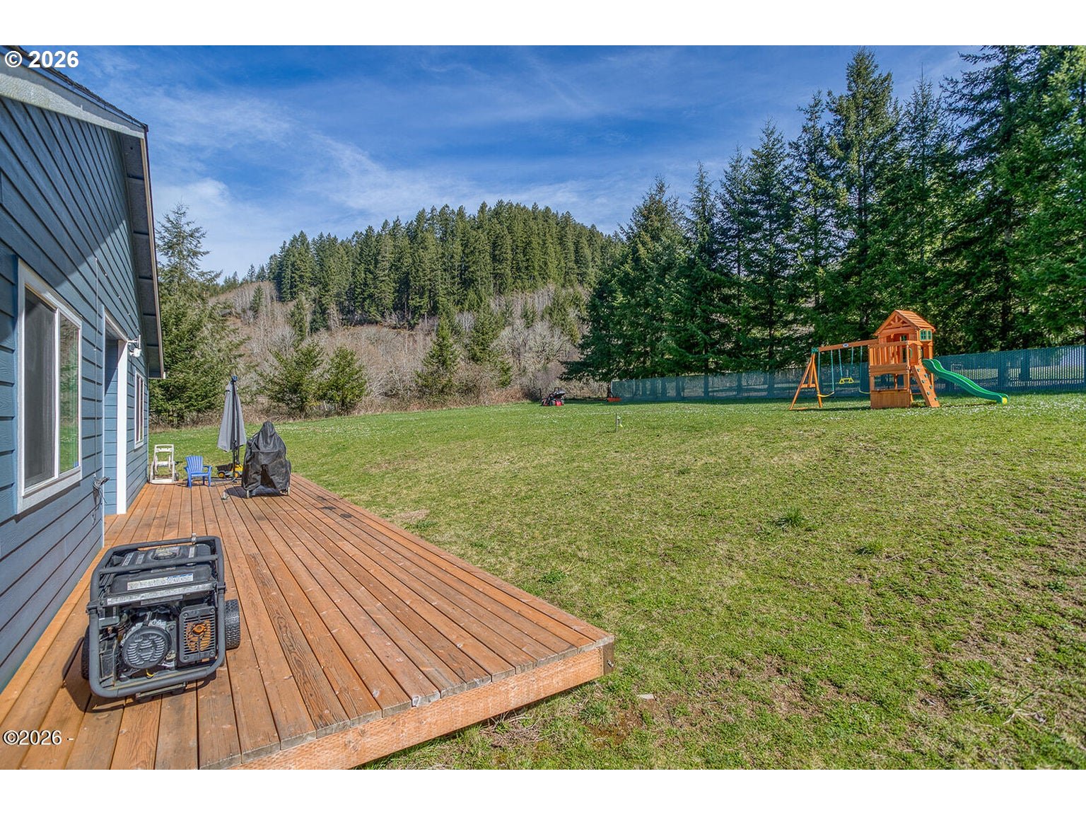 33803 Highway 22 Hebo, OR 97122 - Photo 37 of 40 a view of a backyard with sitting area
