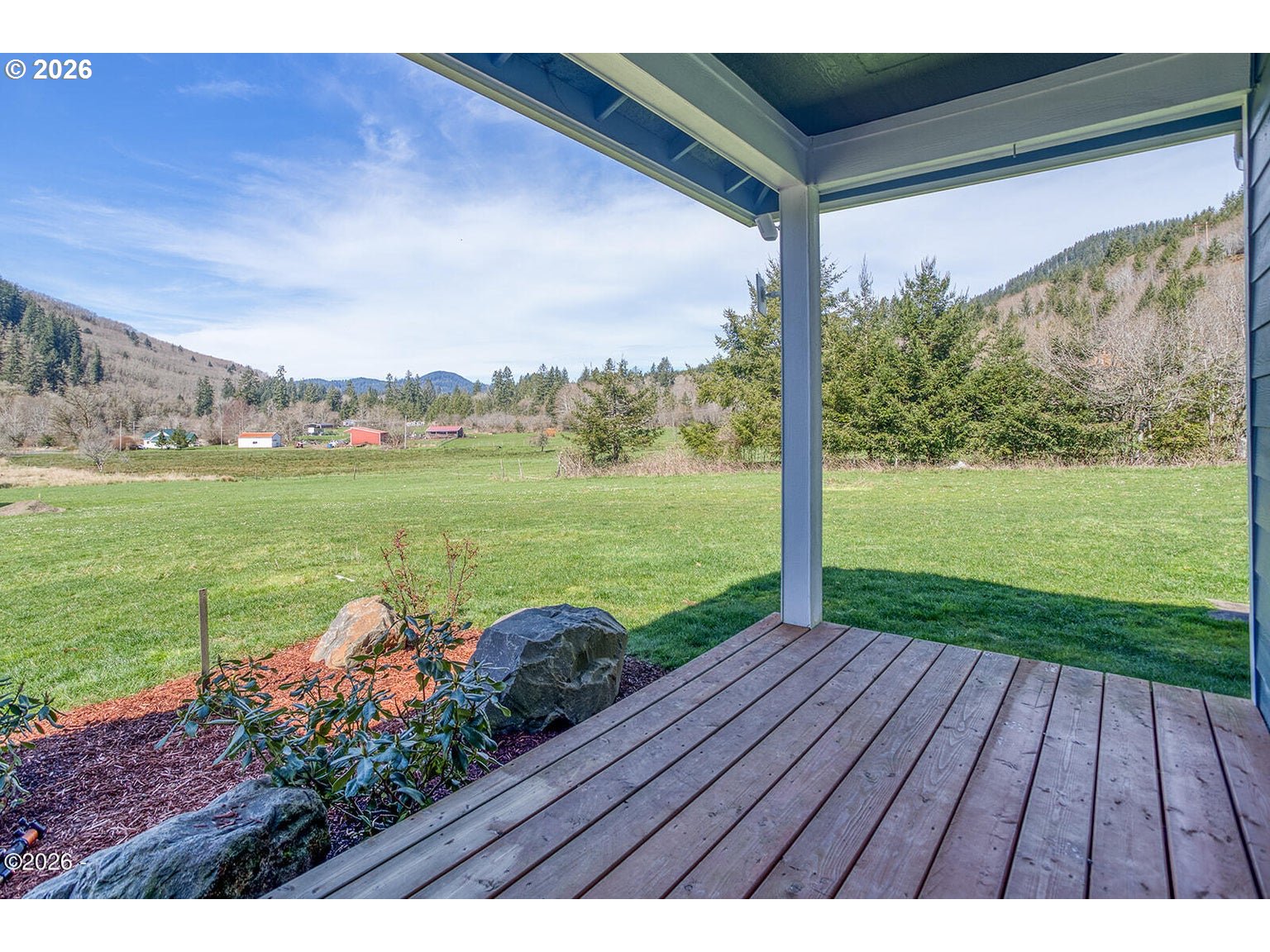 33803 Highway 22 Hebo, OR 97122 - Photo 4 of 40 a view of a yard with an outdoor space