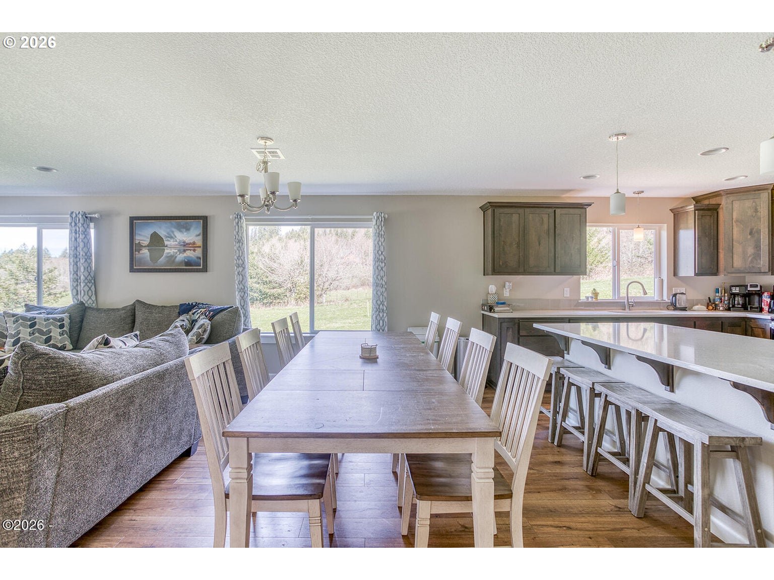 33803 Highway 22 Hebo, OR 97122 - Photo 9 of 40 a view of a dining room with furniture