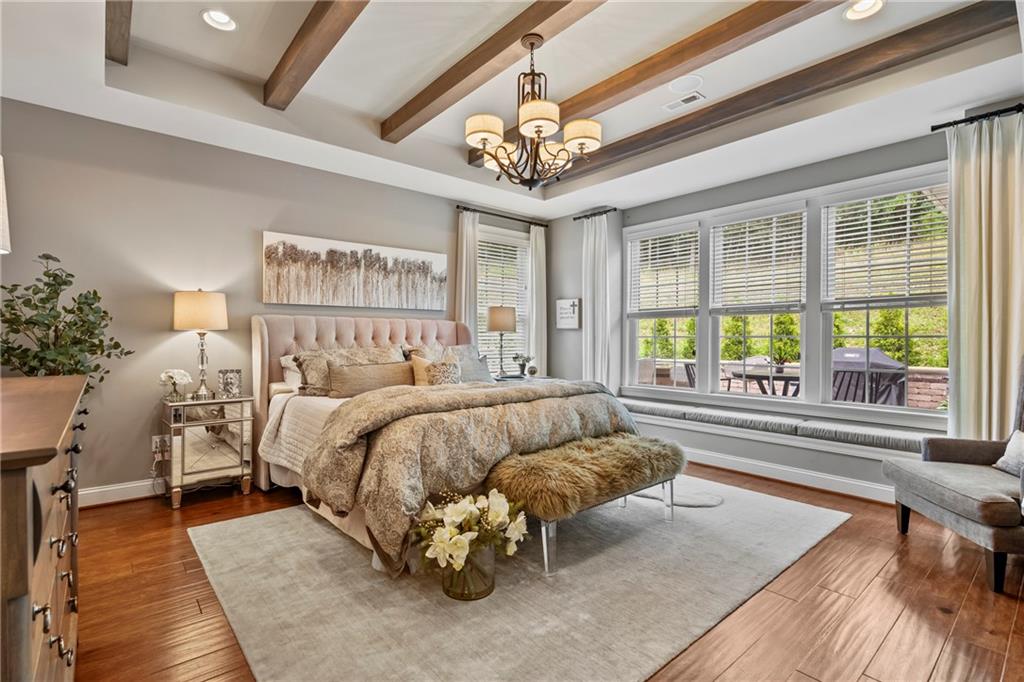 107 Resolution Drive Mars, PA 16046 - Photo 18 of 44 a spacious bedroom with a bed and a large window