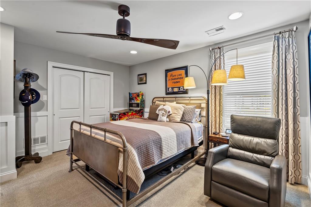 107 Resolution Drive Mars, PA 16046 - Photo 30 of 44 a bedroom with a bed and a couch