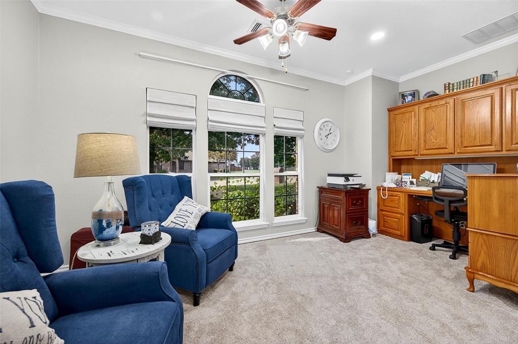 202 Hillside Lindsay, TX 76250 - Photo 18 of 37 a living room with furniture