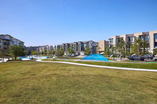 a house view with a outdoor space