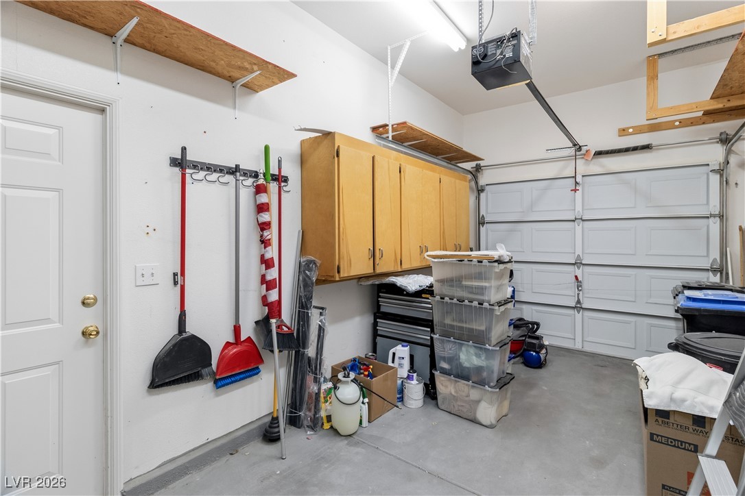 3350 Pheasant Canyon Way, Unit 1008 Laughlin, NV 89029 - Photo 39 of 80 Second Garage featuring a garage door opener