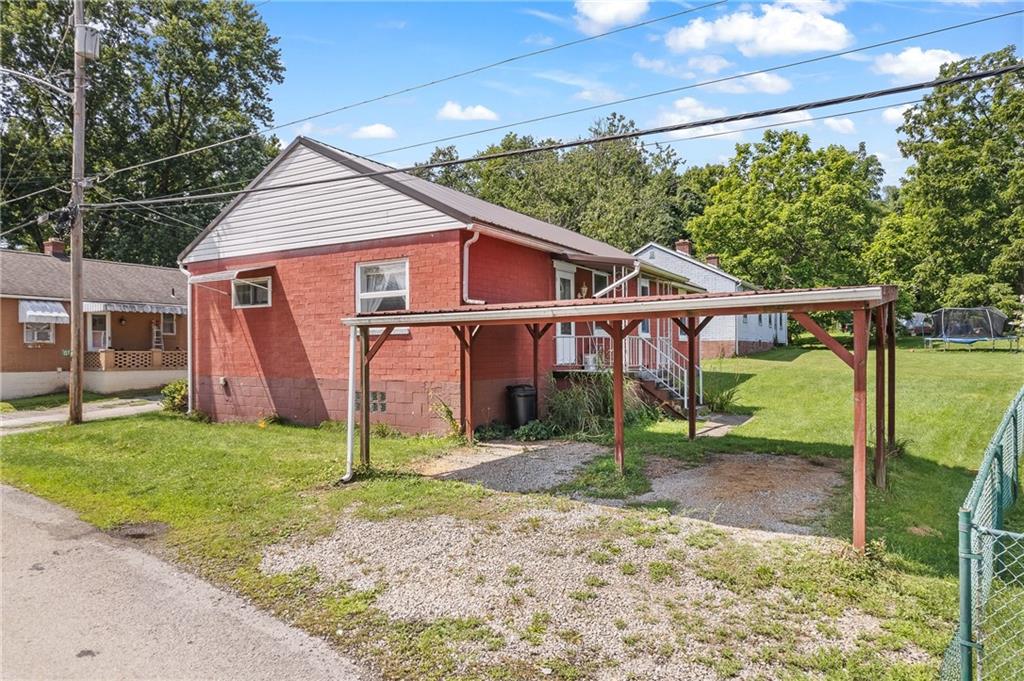 7 A Street Clarksville, PA 15322 - Photo 20 of 27 a view of a house with a yard