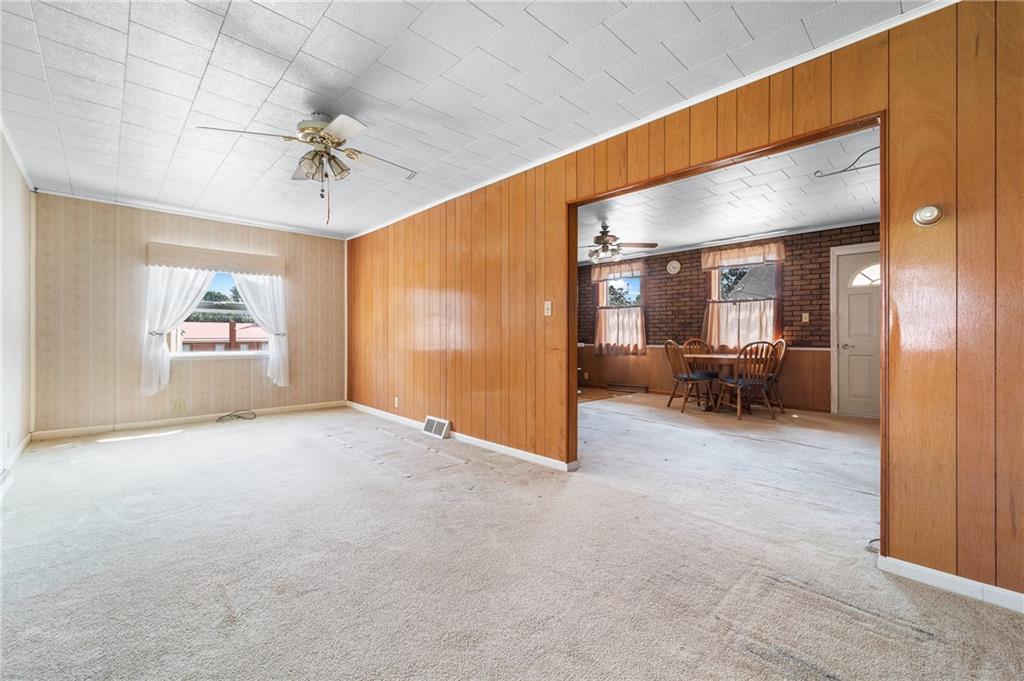 7 A Street Clarksville, PA 15322 - Photo 6 of 27 a view of a livingroom with a flat screen tv