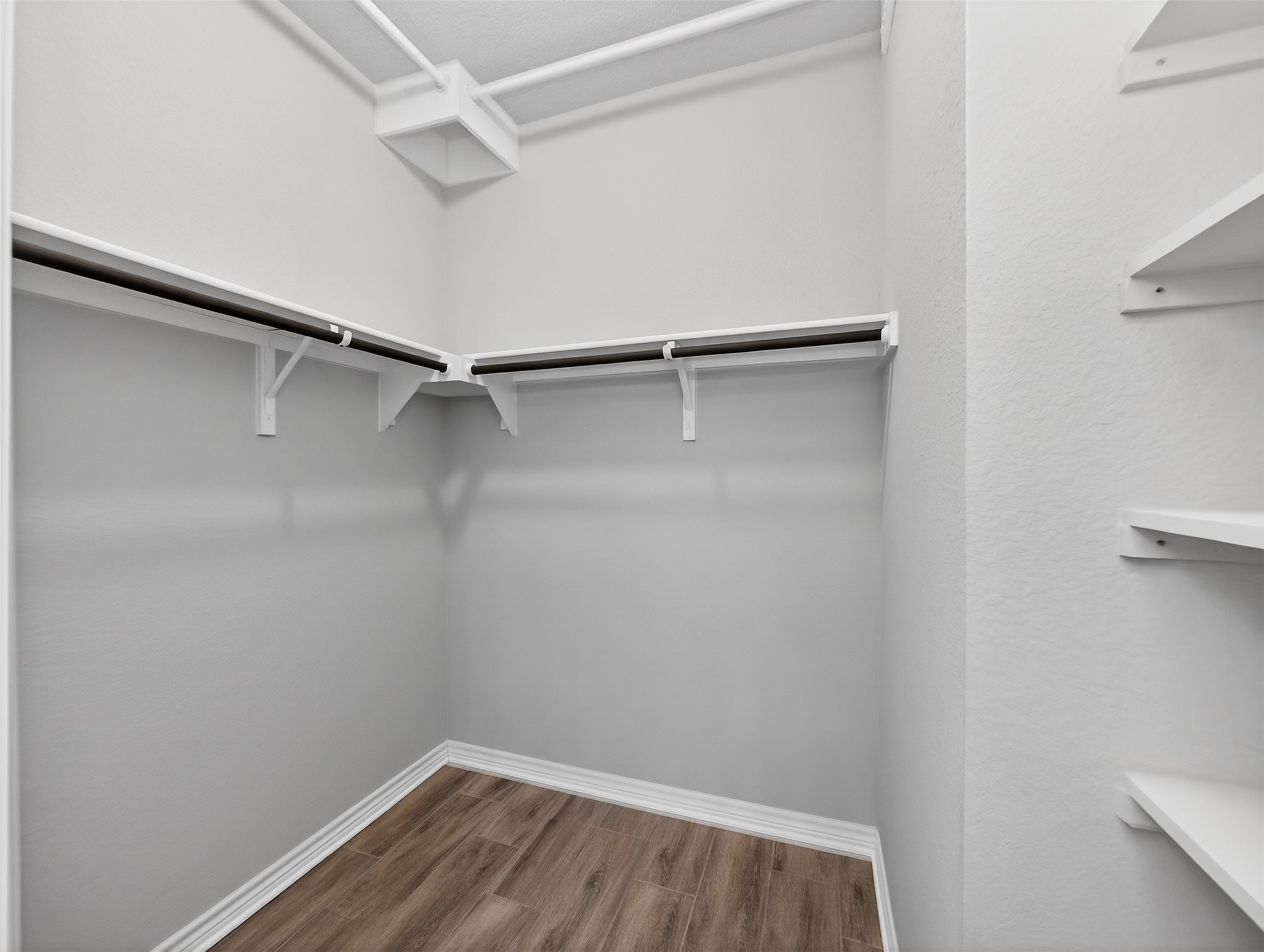 521 Rearing Mare Pass Georgetown, TX 78626 - Photo 17 of 39 a view of an empty walk in closet