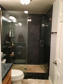 1 Renaissance Place, Unit 1100 Palatine, IL 60067 - Photo 13 of 28 a bathroom with a shower and a toilet