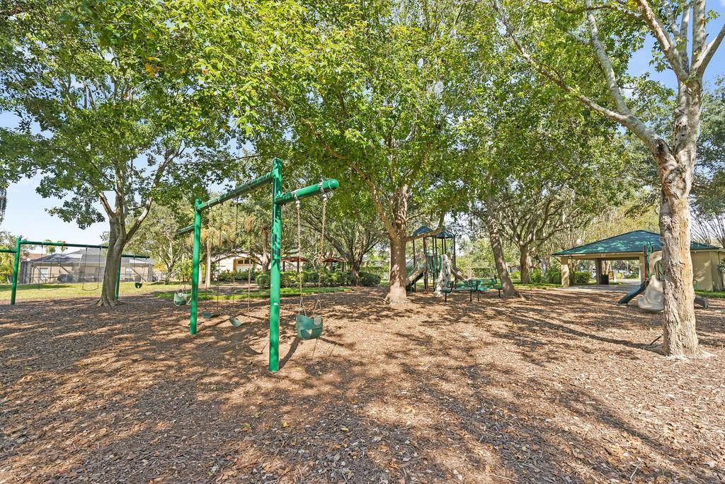 10641 Firebrick Court Trinity, FL 34655 - Photo 33 of 47 a backyard of a house with lots of green space