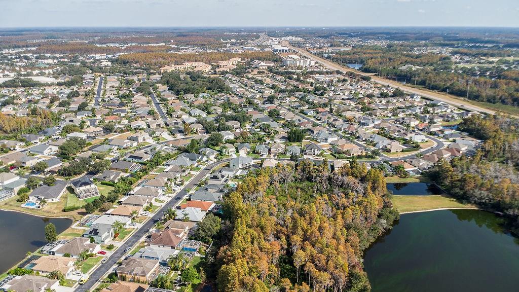 10641 Firebrick Court Trinity, FL 34655 - Photo 43 of 47 an aerial view of residential building with outdoor space