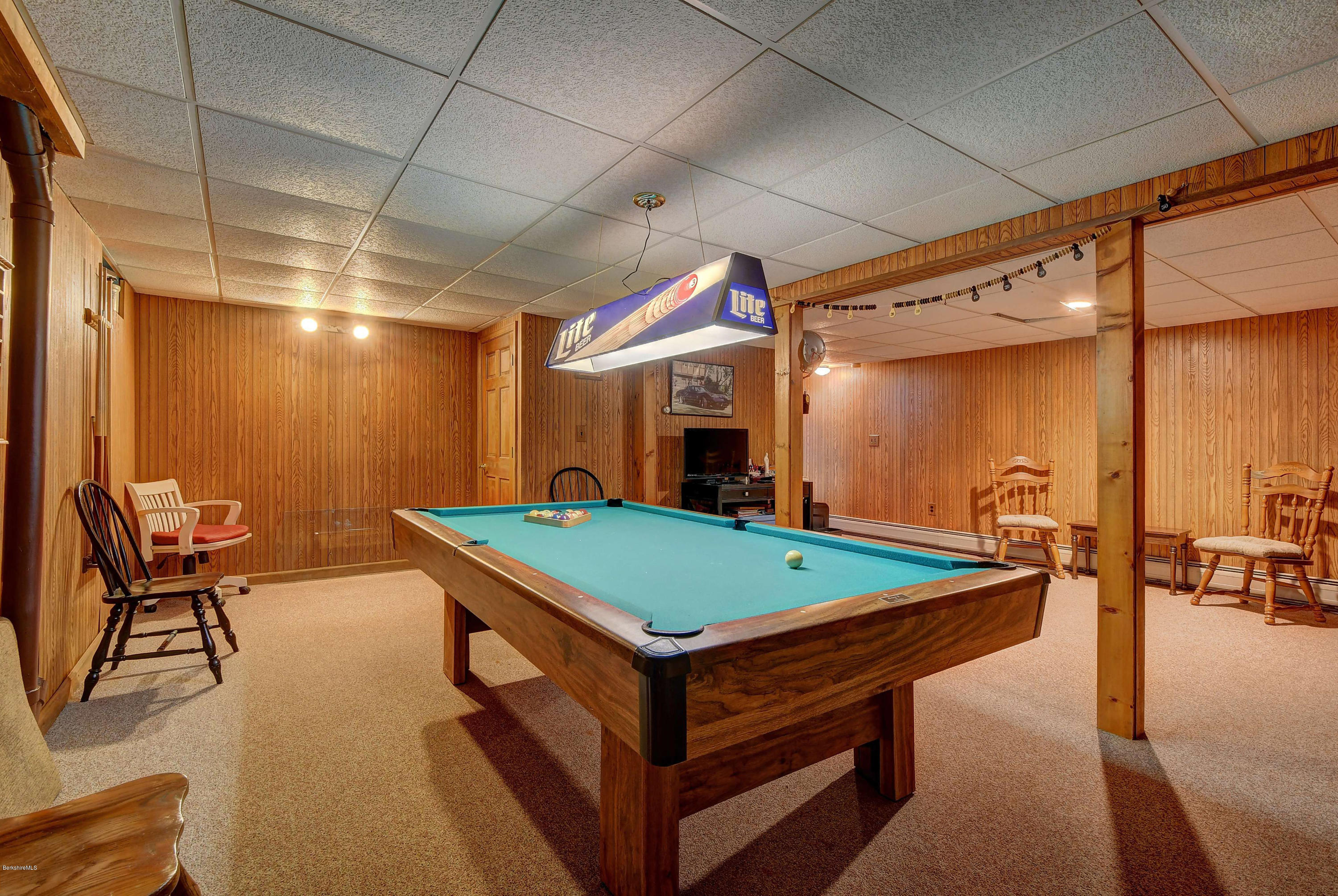 13 East Road Adams, MA 01220 - Photo 22 of 27 a room with pool table and windows