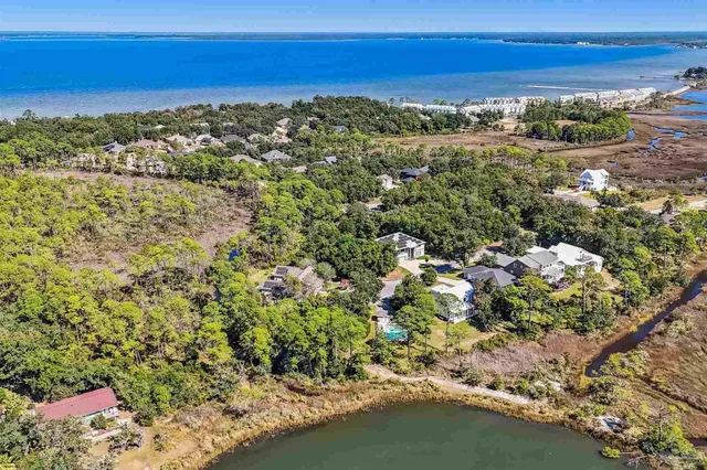 a bird view of building
