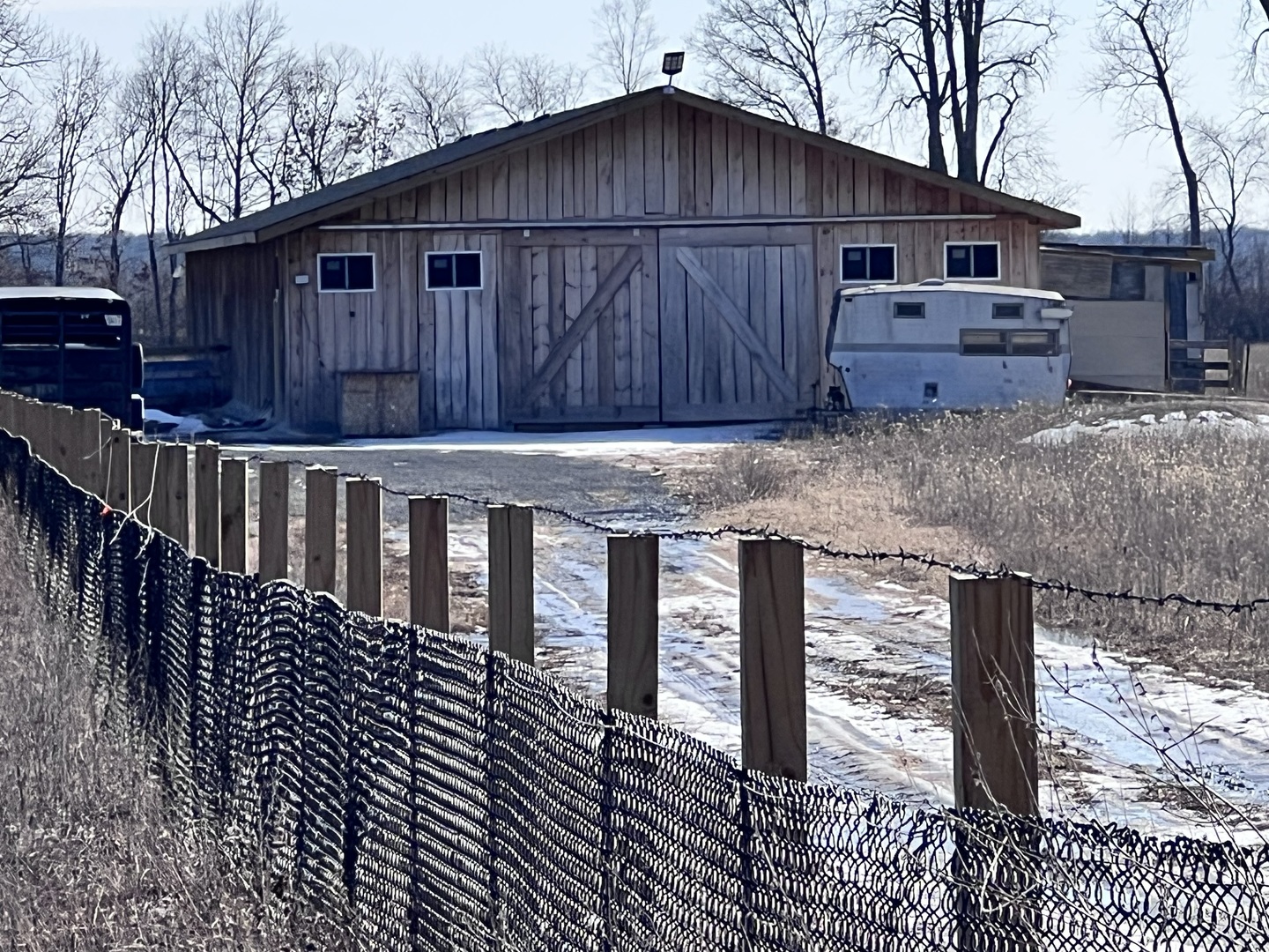 16326 6000th Road South Pembroke Township, IL 60958 - Photo 30 of 42 a view of a wooden fence