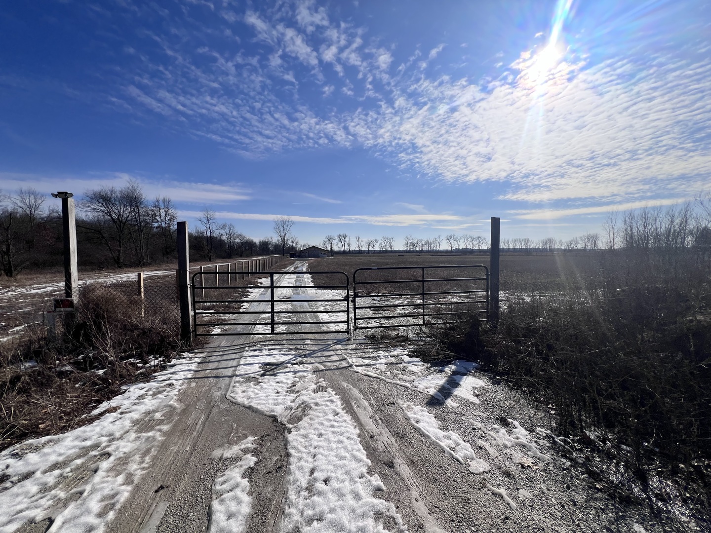 16326 6000th Road South Pembroke Township, IL 60958 - Photo 39 of 42 a view of a pathway with a wrought fence