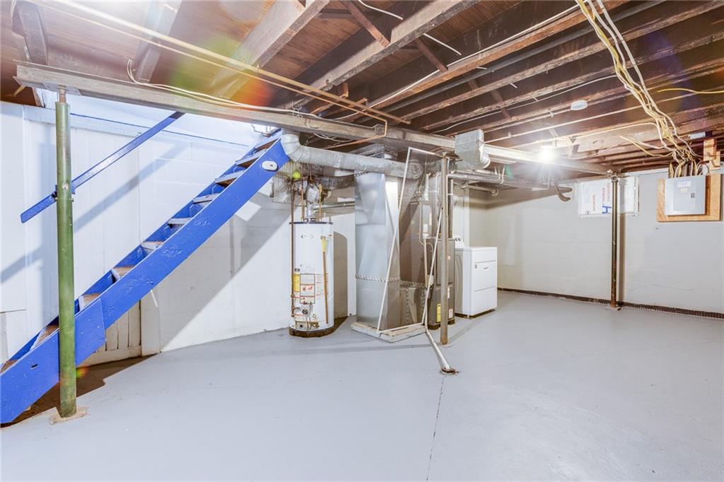 11561 Center Street Irwin, PA 15642 - Photo 33 of 46 a view of a room with wooden walls
