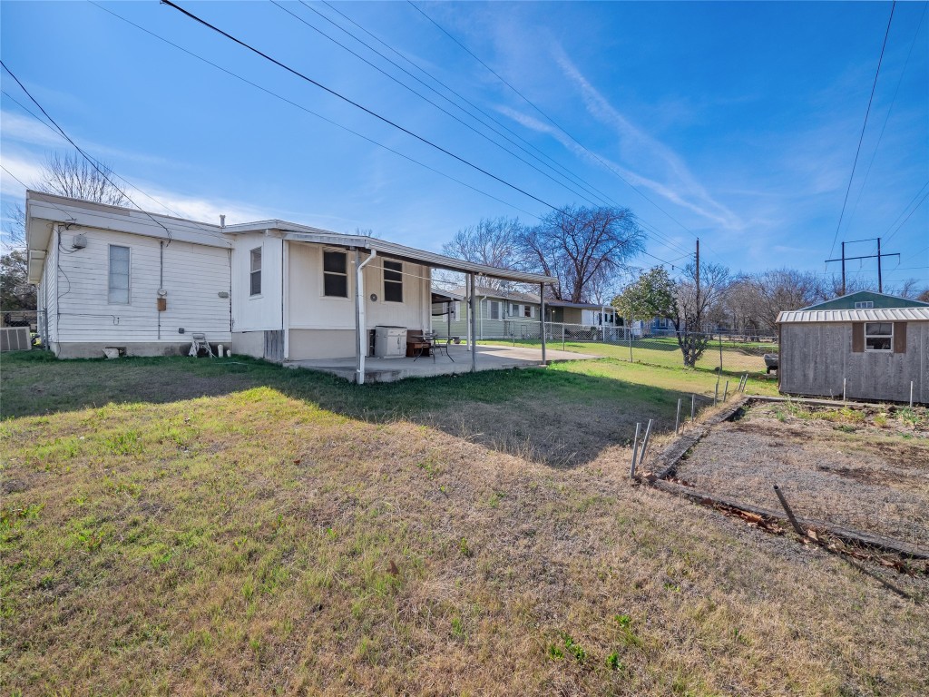 1409 Zephyr Road Killeen, TX 76541 - Photo 28 of 31 a view of a house with backyard and sitting area
