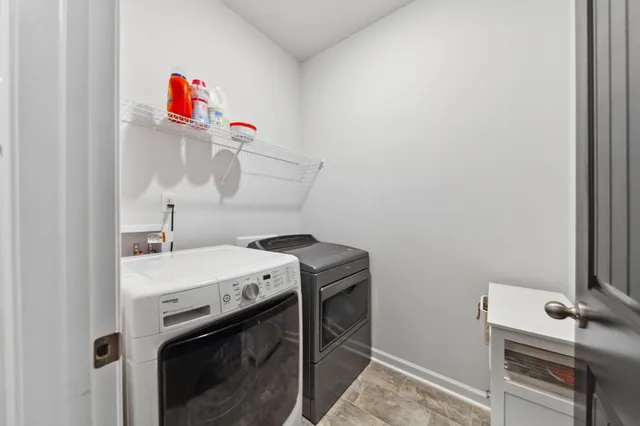 a view of a swimming pool with a lounge chairs