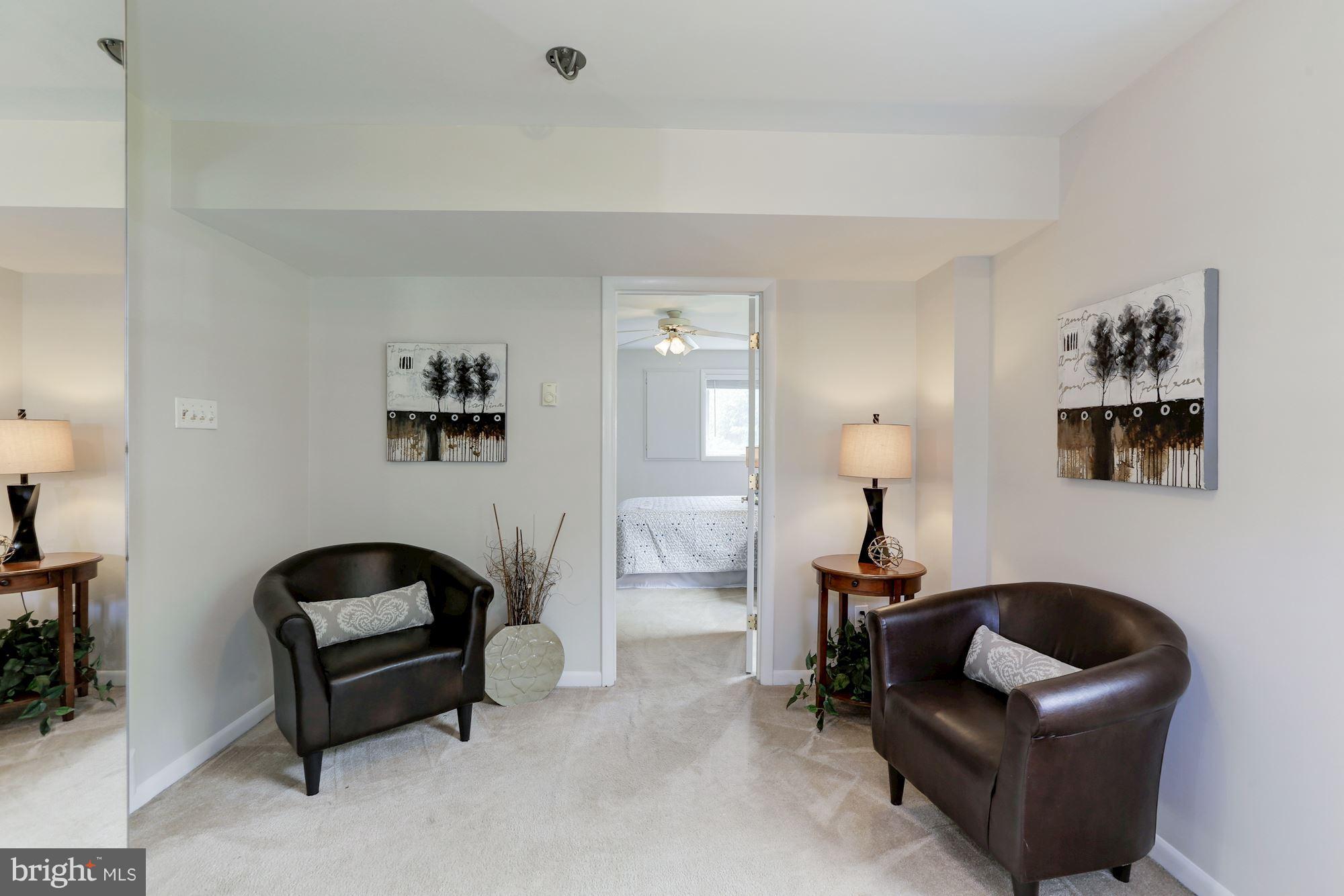 1001 Adcock Road Lutherville-Timonium, MD 21093 - Photo 24 of 30 Lower Level Sitting Room