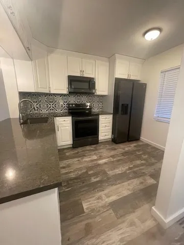 wooden floor in an empty room
