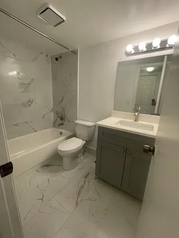 a view of room and an empty room