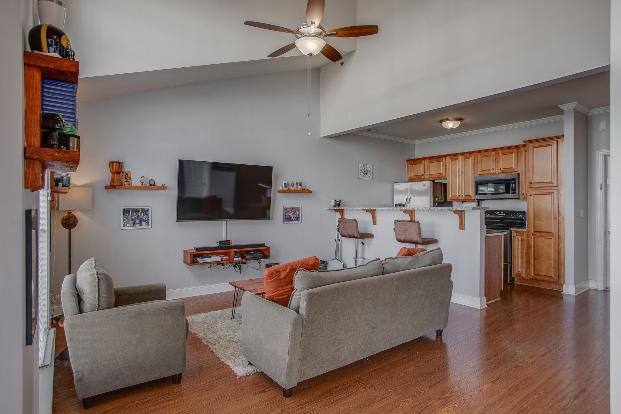 2010 Birch Lane Spring Hill, TN 37174 - Photo 14 of 25 a living room with furniture and a flat screen tv