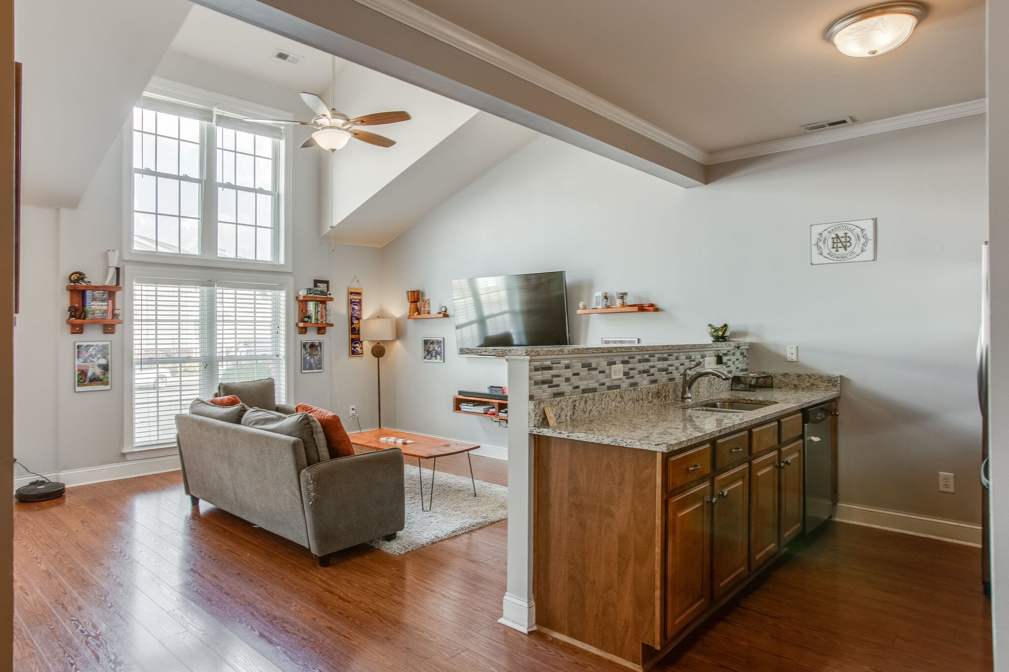 2010 Birch Lane Spring Hill, TN 37174 - Photo 4 of 25 a kitchen with a stove and wooden floor