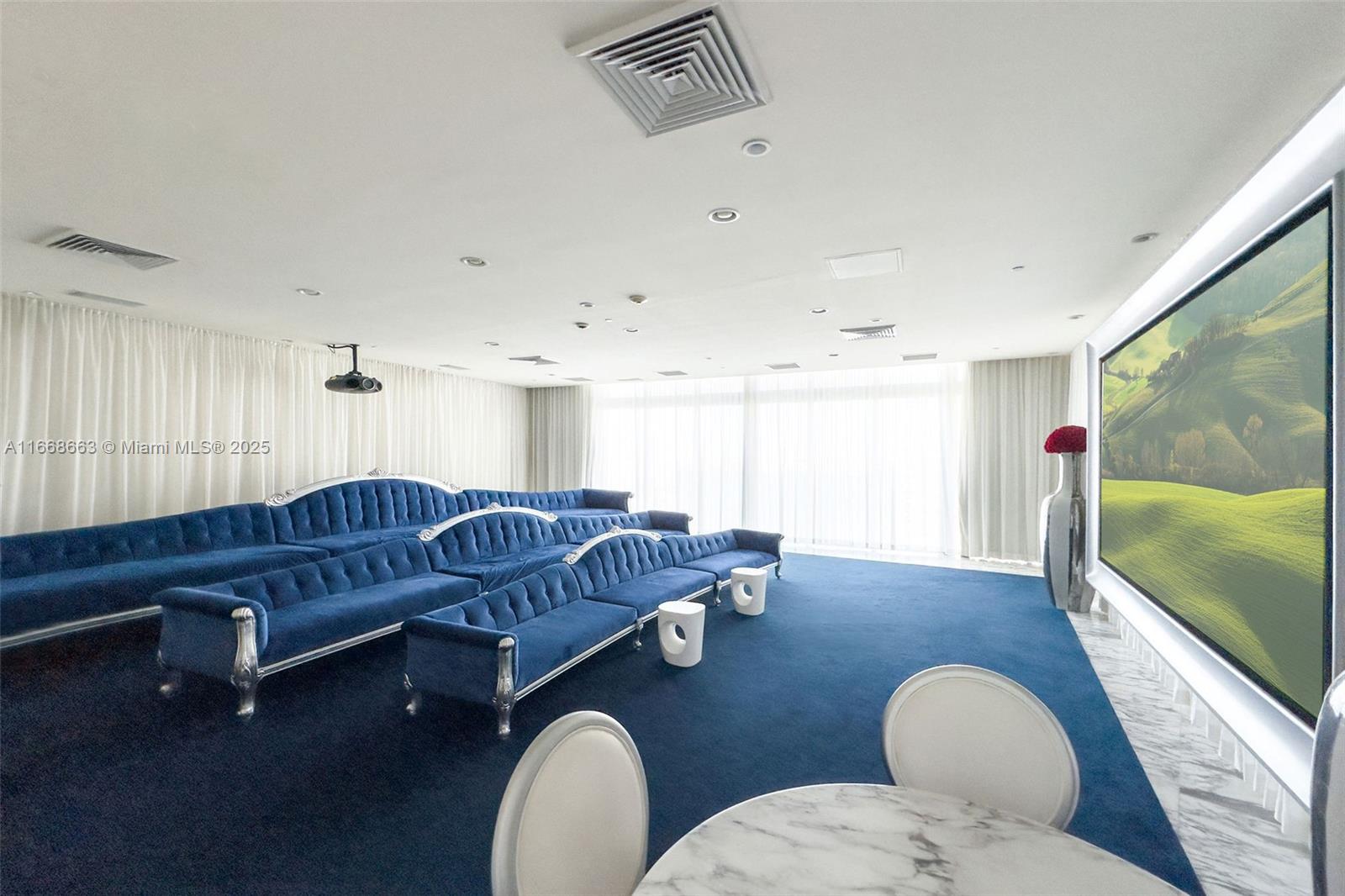 495 Brickell Avenue, Unit 2905 Miami, FL 33131 - Photo 47 of 53 a living room with furniture and a large window