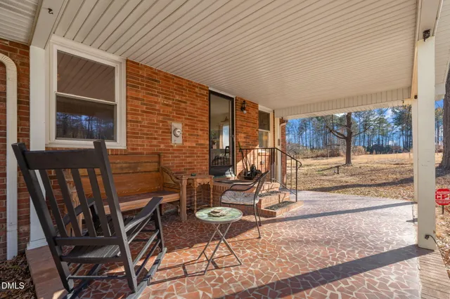 a view of road with trees