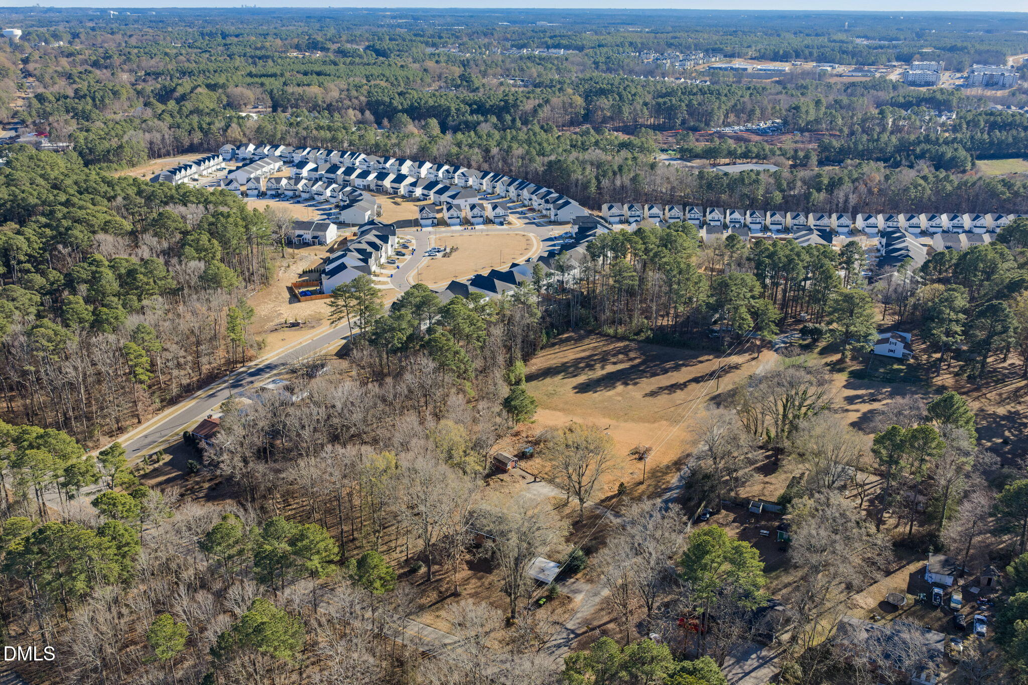 2802 Glover Road Durham, NC 27703 - Photo 41 of 44 an aerial view of multiple house