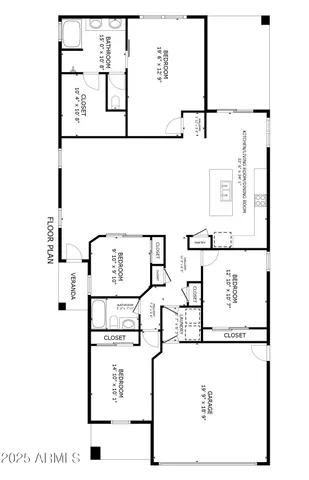 a view of garage with a garden