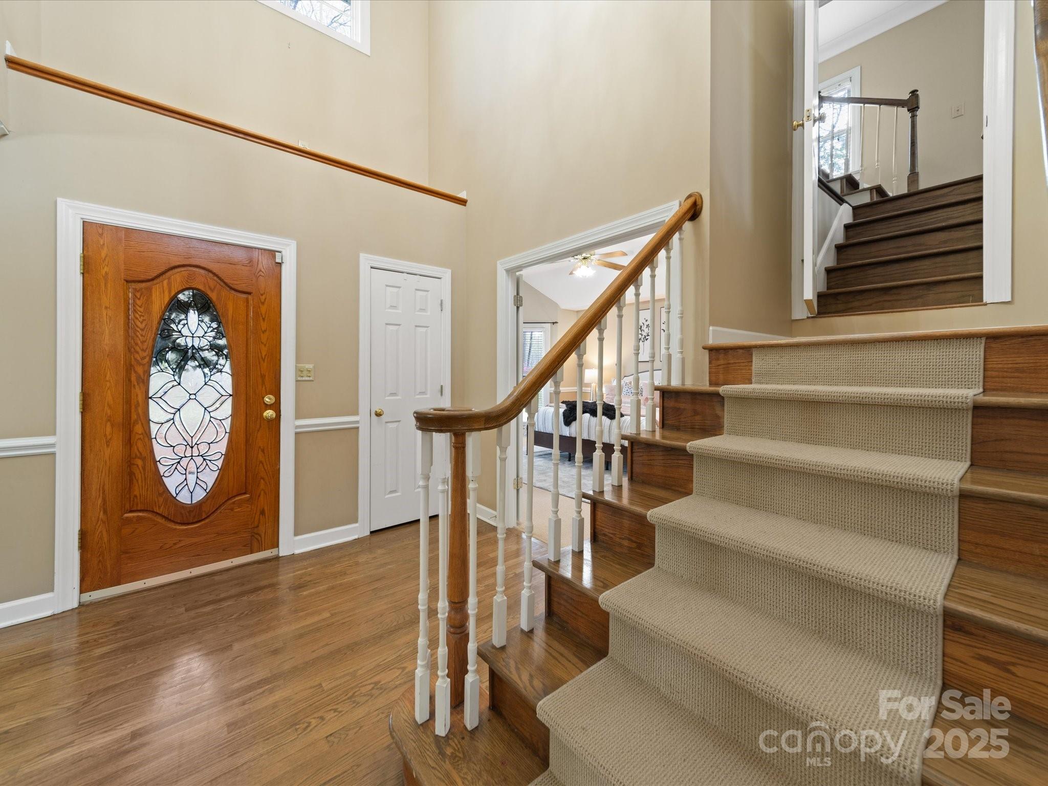 106 Berea Baptist Church Road Stanfield, NC 28163 - Photo 5 of 48 a view of an entryway with wooden floor